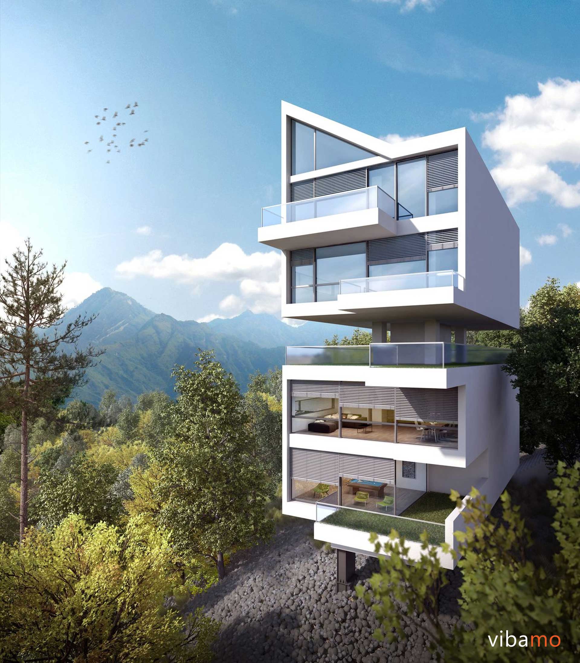 3D Architectural visualizations exterior building